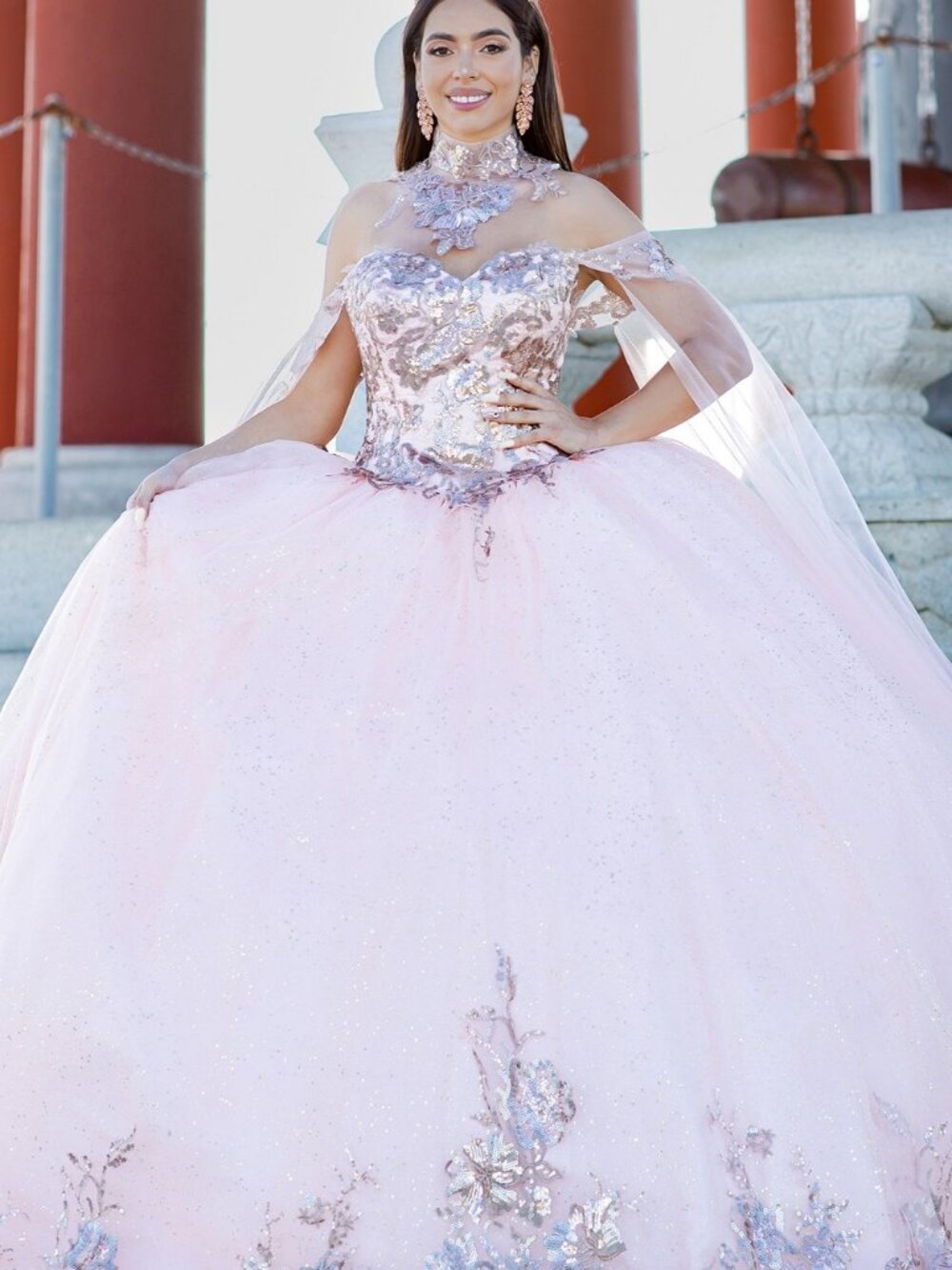 NEW BLUSH Lace Sweetheart Evening Gown With Train Formal Elegant 8064J
